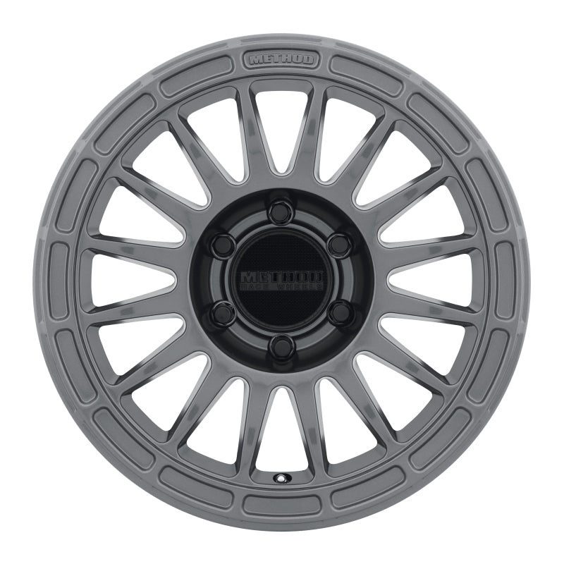 Method MR314 17x7.5 +25mm Offset 6x5.5 106.25mm CB Gloss Titanium Wheel - MR31477560825