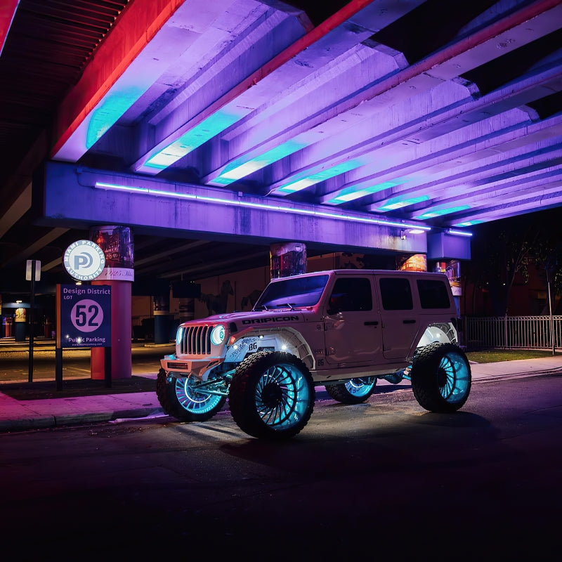 Oracle LED Illuminated Wheel Rings - ColorSHIFT Dynamic - ColorSHIFT - Dynamic SEE WARRANTY - 4215-332
