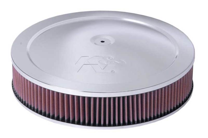 K&N Universal Custom Air Filter - Round 5.125in Flange / 14in OD / 5.125in ID / 4.625in Height - 60-1264 by K&N Engineering -