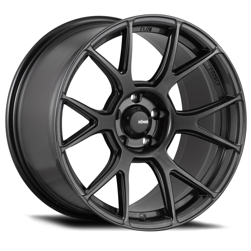 Konig Ampliform 17x8 4x100 ET45 Dark Metallic Graphite - AM87100456