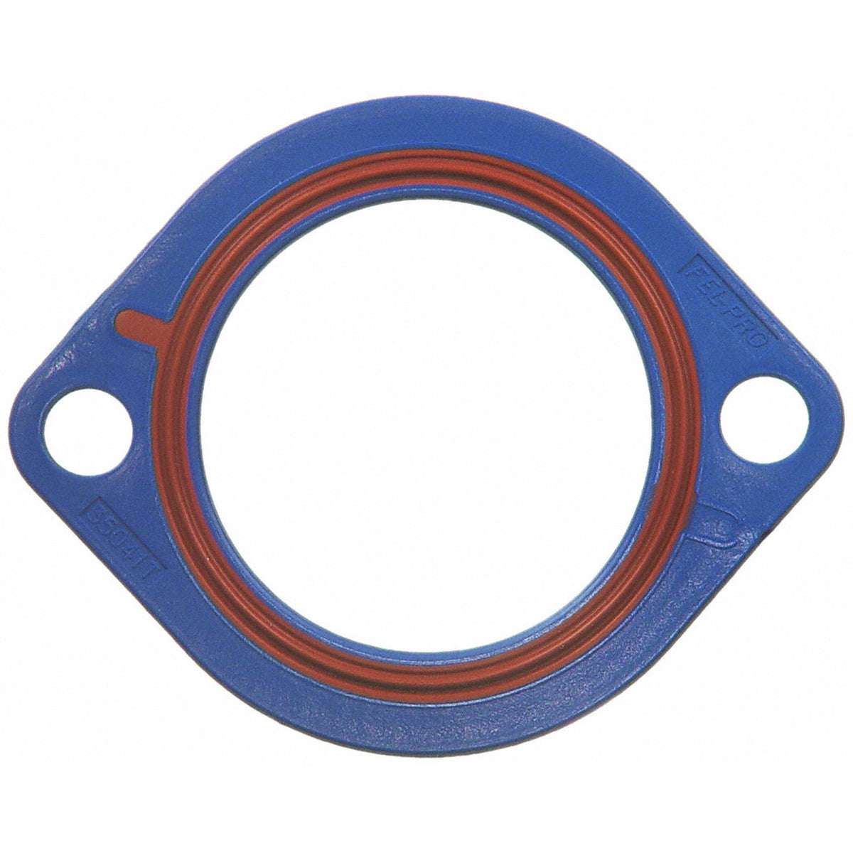 Fel-Pro Ford F-250 HD 35041 T Engine Coolant Outlet Gasket - 35041T for 1973-1996 Ford F-250 - front view