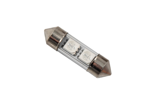 Diode Dynamics 31mm SMF2 LED Bulb - Amber (Single) - DD0189S for 1991-2002 Acura NSX - front view