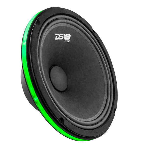 DS18 10in Speaker And Subwoofer Ring w/ RGB LED Lights - LRING10 - front view