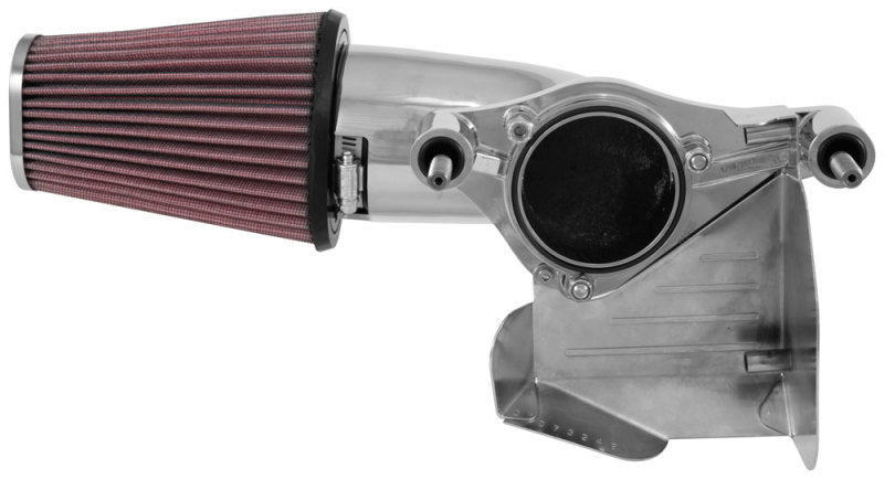 K&N 2017 Harley-Davidson H/D Touring Models Aircharger Performance Intake - Chrome - 63-1138C for 2017-2023 Harley-Davidson F