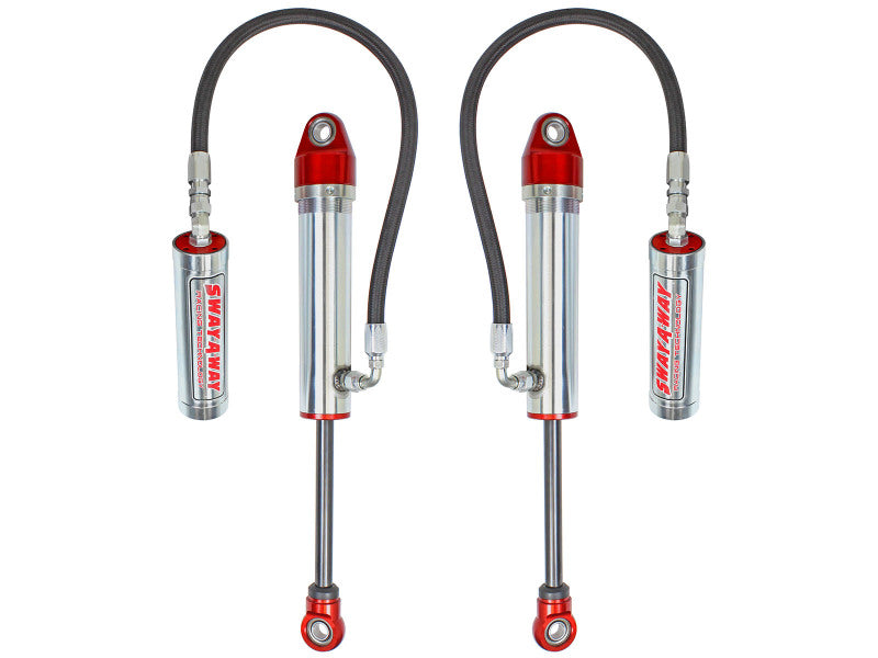 aFe 97-17 Nissan Patrol Sway-A-Way 2.5in Rear Shock Kit w/ Remote Reservoir for OE Ride Height - 202-0056-01