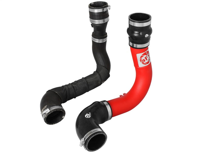 aFe BladeRunner 2.5in Red Intercooler Tube Cold Side 12-16 Ford Focus ST 2.0L (t) - 46-20189-R