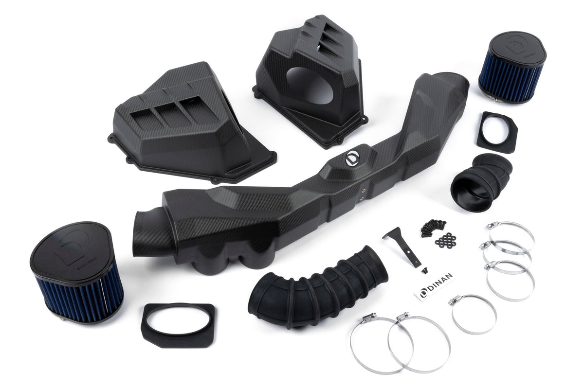 Dinan - Matte Carbon Fiber Cold Air Intake - 2021-2026 BMW M2/M3/M4 - D760-0063-B