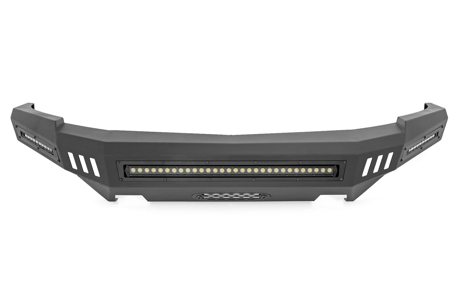 Front High Clearance Bumper | BLK LEDs | Chevy Silverado 1500 2WD/4WD (07-13)