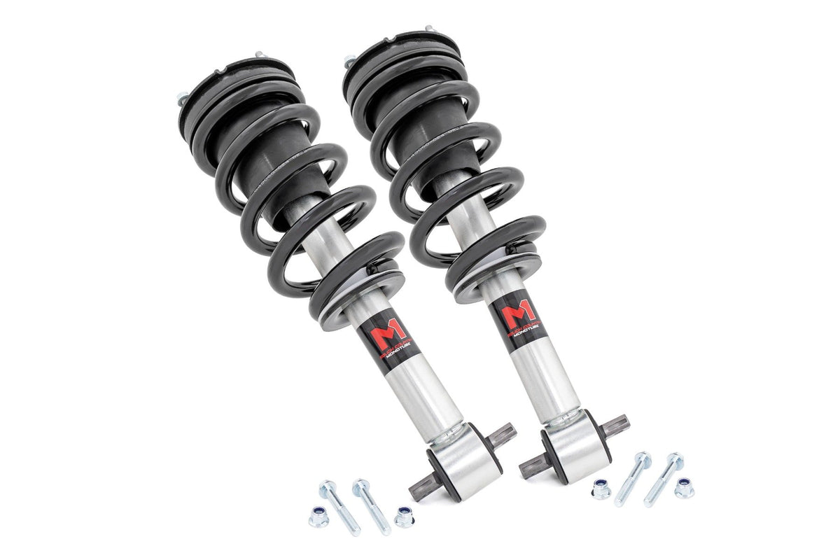 M1 Adjustable Leveling Struts | Monotube | 0-2&quot; | Chevy/GMC 1500 Truck &amp; SUV (07-14)