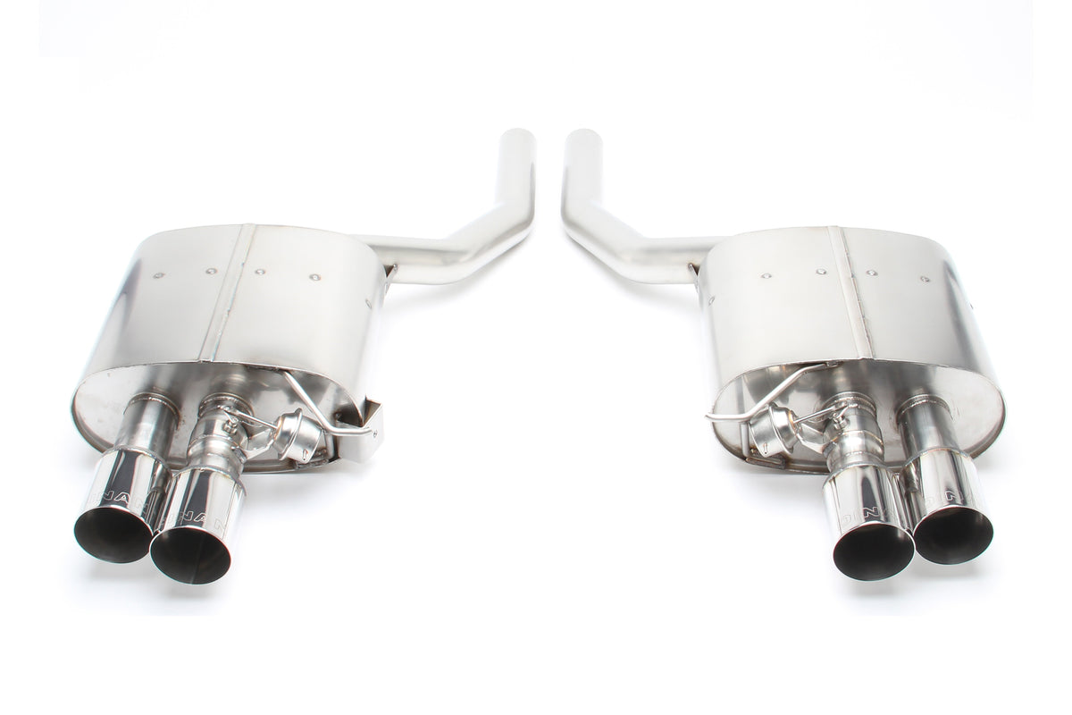Dinan - Free Flow Axle-Back Exhaust - 2011-2016 BMW 550i - D660-0036