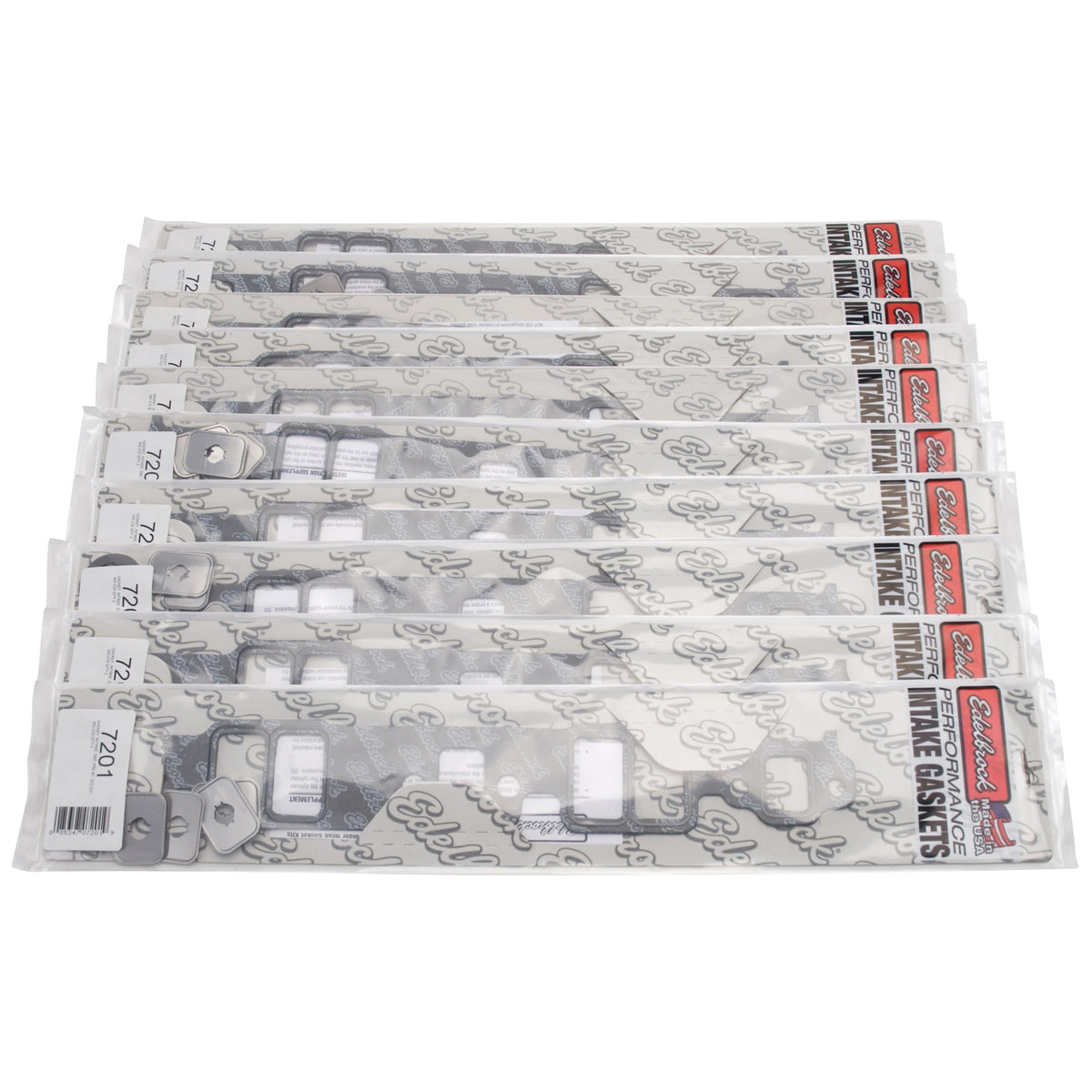Edelbrock 10 Pack of 7201 Intake Gasket Sets - 72018