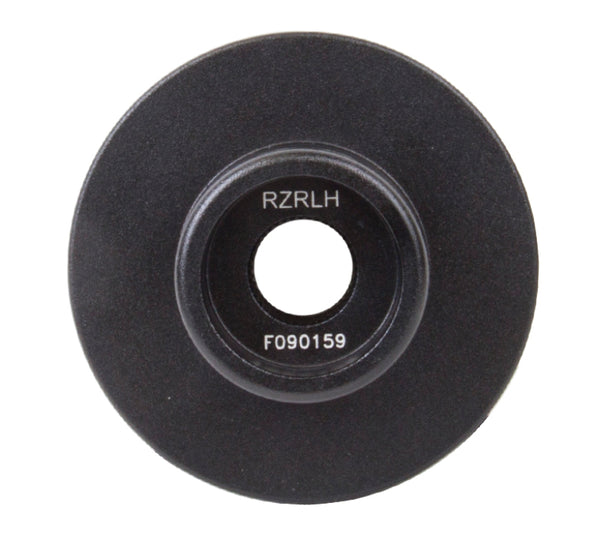 NRG Short Spline Adapter - Polaris RZR / Ranger (Secures w/OEM Lock Nut / Fits Quick Lock) - Black - SRK-RZRLH - front view
