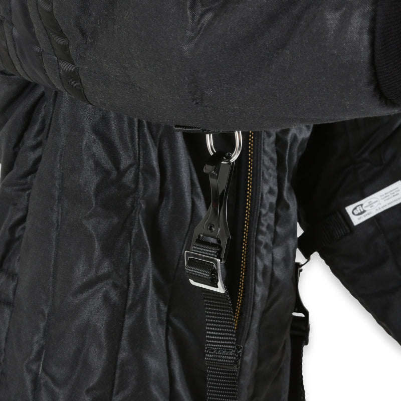 RaceQuip SFI-15 Jacket Black Small - 91919929RQP