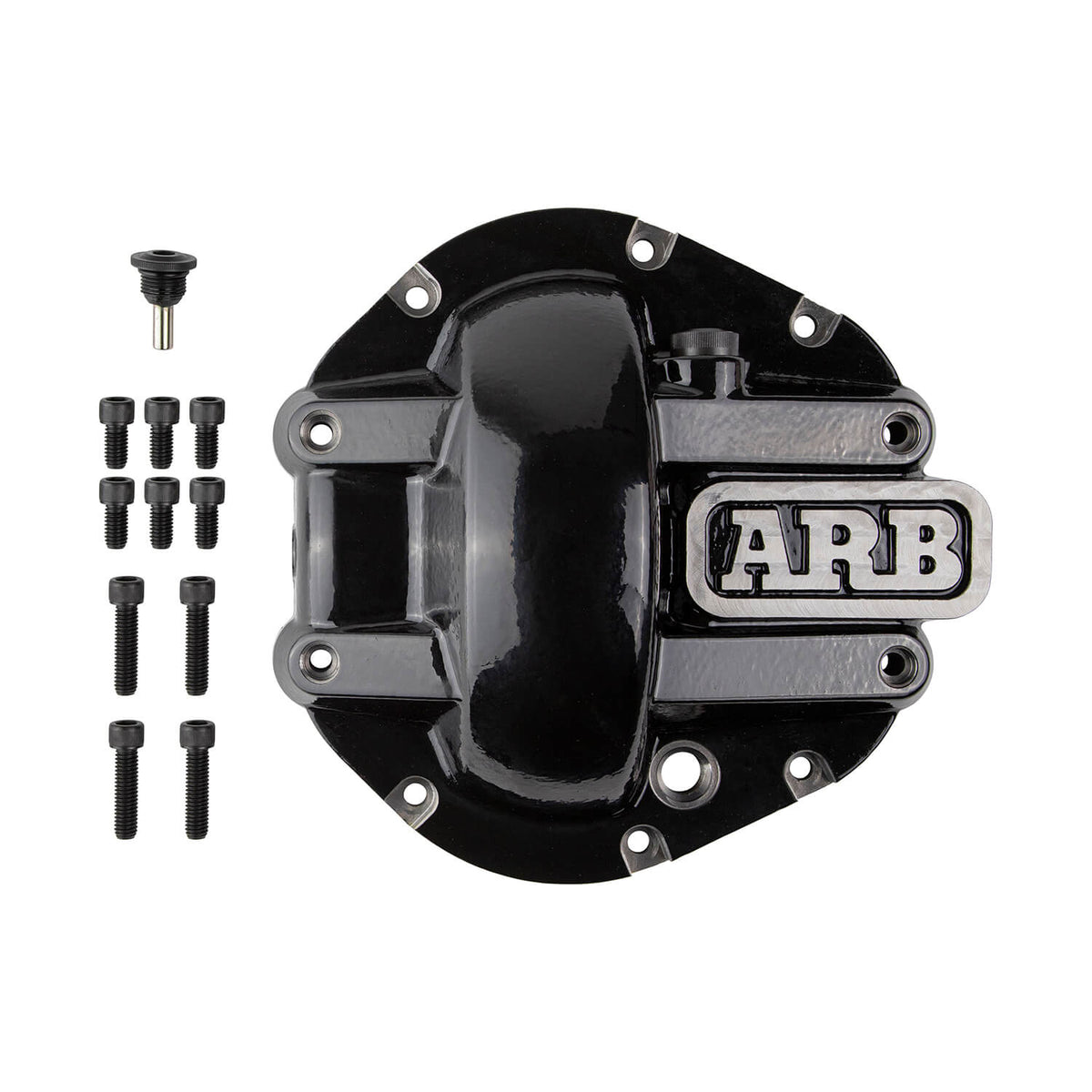 ARB Diff Cover D44 Blk - 0750003B for 1961-1996 Ford F 250 - front view