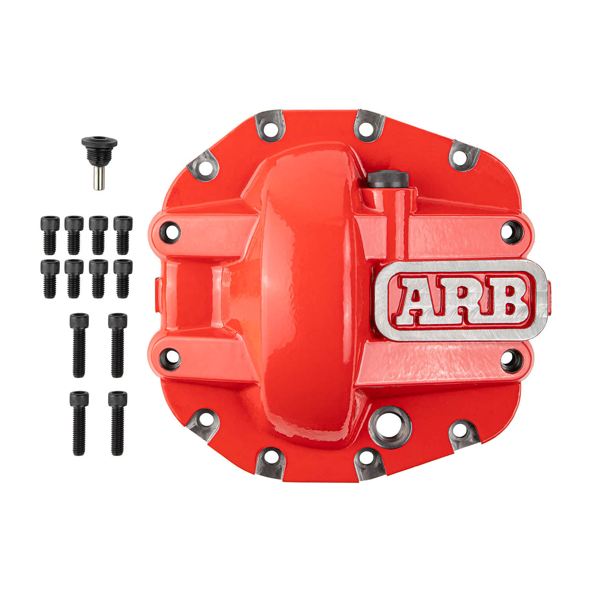 ARB Diff Cover JL Sport Front M186 Axle - 0750009 for 2018-2026 Jeep Wrangler - front view