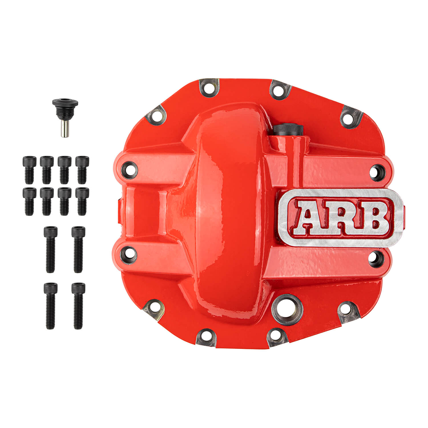 ARB Diff Cover JL Sport Rear M200 Axle - 0750010 for 2018-2026 Jeep Wrangler - front view