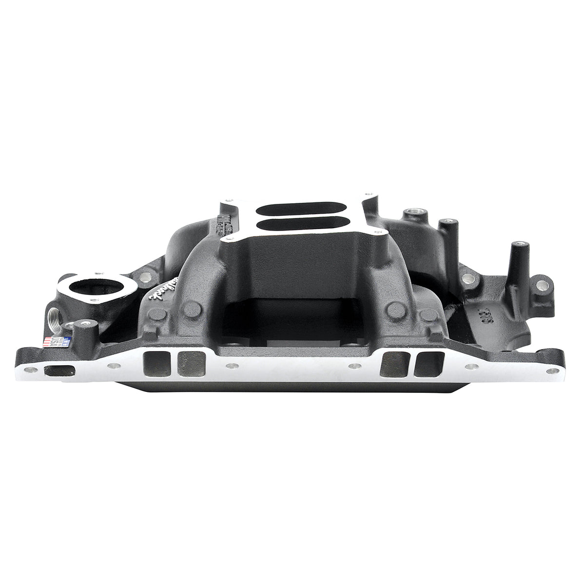Edelbrock Intake Manifold RPM Air-Gap Small-Block Chrysler 340-360 Black - 75763