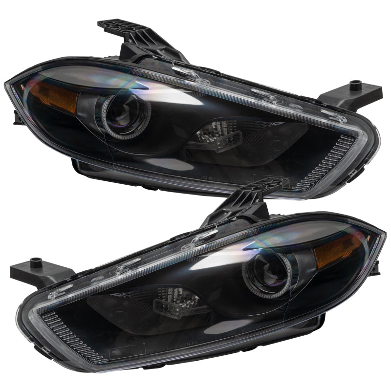 Oracle 13-14 Dodge Dart (HID Style) SMD HL - Black - White SEE WARRANTY - 7142-001
