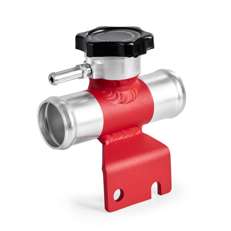 Mishimoto 08-15 Mitsubishi Lancer Evo X Coolant Fill Inlet - Red - MMFN-EVO-RD