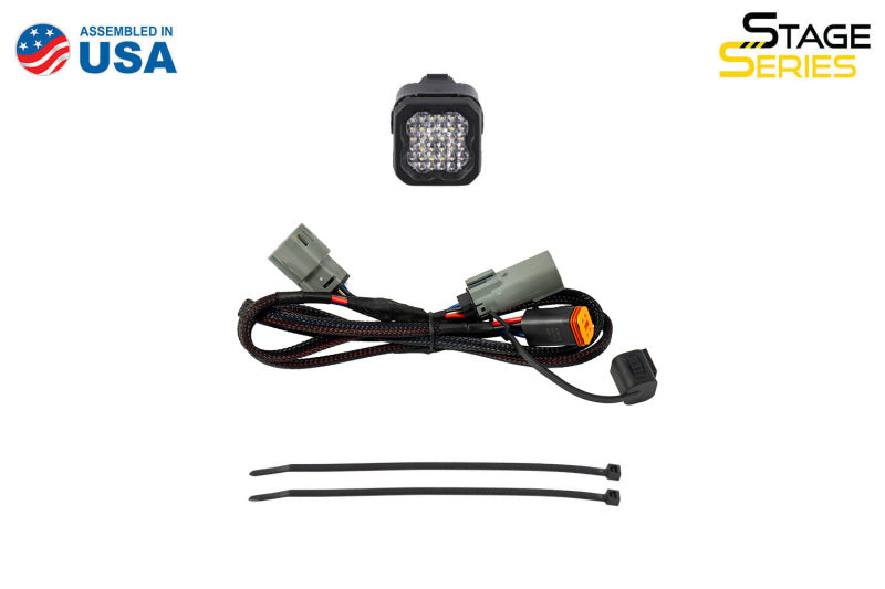 Diode Dynamics 2022+ Ford Maverick C1 Sport HitchMount LED Pod Reverse Kit - DD7766