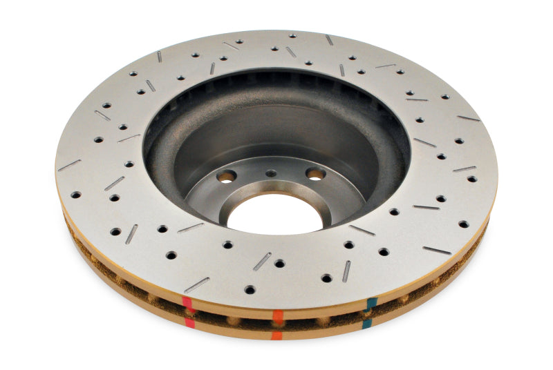 DBA 00-06 Audi TT Front 4000 Series Drilled &amp; Slotted Rotor