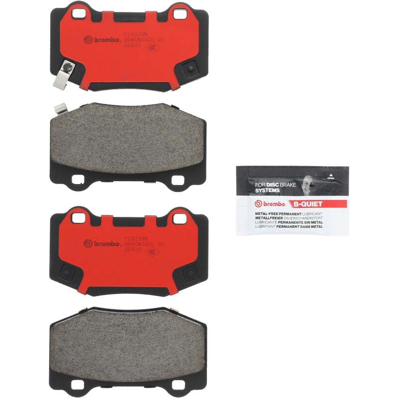 Brembo OE 15-22 Ford Mustang PRIME Ceramic Brake Pad - Rear - P24239N