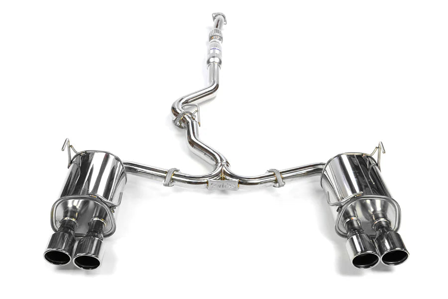 Invidia 11+ STI/WRX Sedan Only 76mm Q300 Stainless Steel Tip Cat-back Exhaust