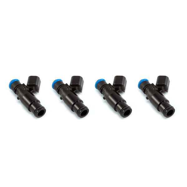 Injector Dynamics 2600-XDS Injectors - 48mm Length - 14mm Top - 14mm Bottom Adapter (Set of 4) - 2600.48.14.14B.4 by Injector