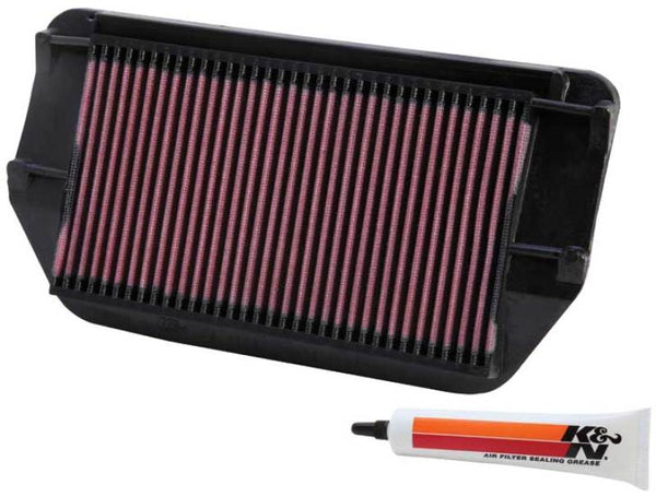 K&N Replacement 99-06 Honda CBR1100XX Air Filter - HA-1199 for 1999-2003 Honda CBR1100XX Super Blackbird - front view