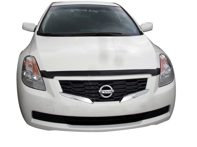 AVS 07-09 Nissan Altima Aeroskin Low Profile Acrylic Hood Shield - Smoke - 322018