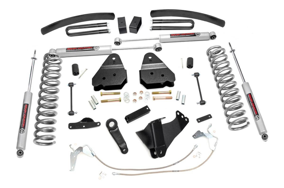 Rough Country - 6 Inch Lift Kit - Diesel - Ford F-250/F-350 Super Duty 4WD (2008-2010) - 594.20 by Rough Country - close-up