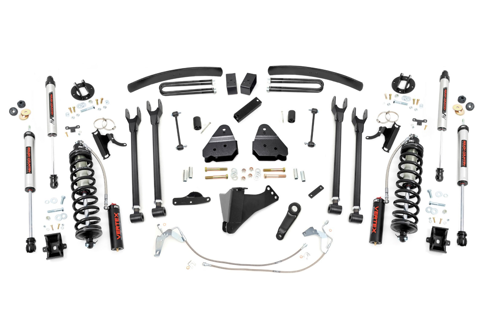 6 Inch Lift Kit  |  Gas  |  4 Link  |  C/O V2 | Ford F-250/F-350 Super Duty (08-10)
