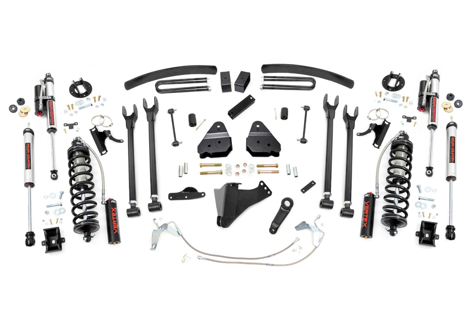 6 Inch Lift Kit  |  Gas  |  4 Link  |  C/O Vertex | Ford F-250/F-350 Super Duty (08-10)