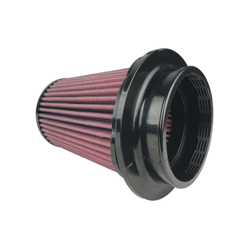 Injen 8-Layer Oiled Cotton Gauze Air Filter 4.0in ID/ 6.5inBase / 6.75in Height / 5in Top - X-1115-BR