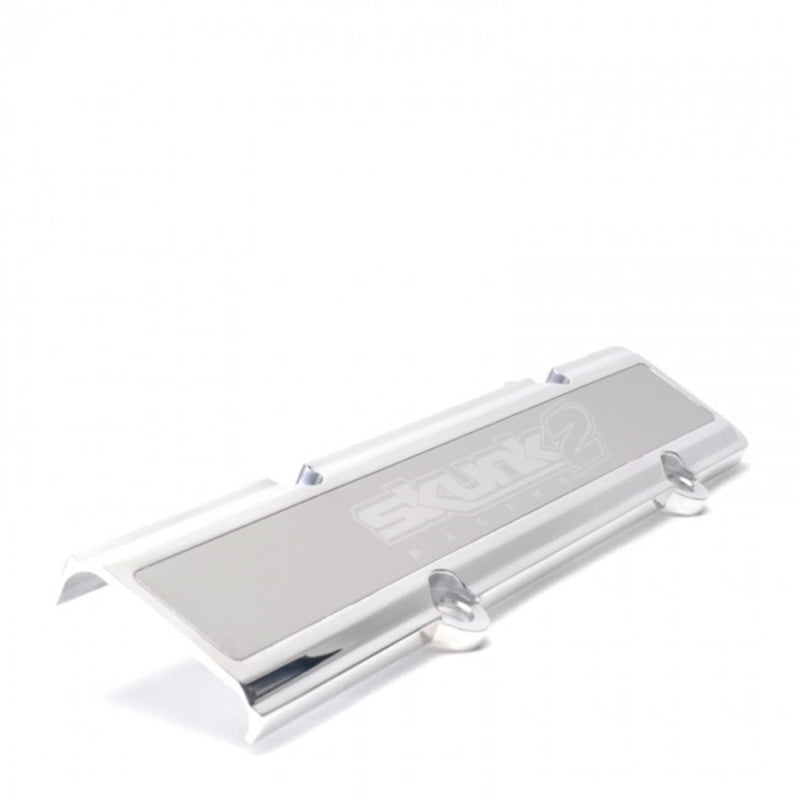 Skunk2 Honda/Acura B Series VTEC Polished Billet Wire Cover - 632-05-2090 for 1992-2001 Acura Integra - front view