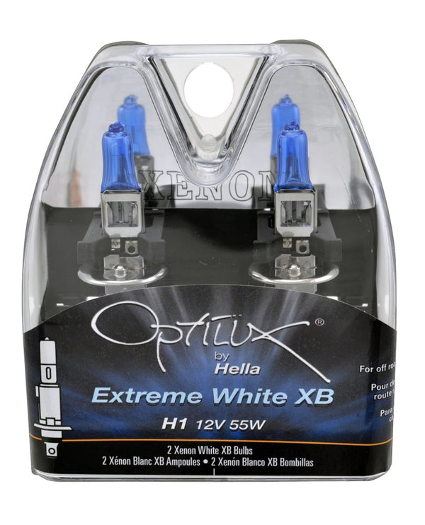 Hella Bulb H1 12V 55W Xen Wht Xb (2) - H71071242 for 1986-1999 BMW 3 Series - front view