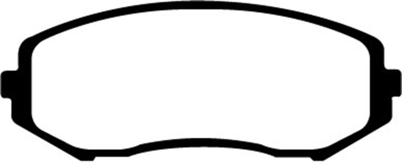 EBC 08+ Suzuki Grand Vitara 2.4 Greenstuff Front Brake Pads - DP61818
