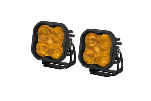 Diode Dynamics SS3 Max ABL - Yellow SAE Fog Standard (Pair) - DD6910P by Diode Dynamics - front view