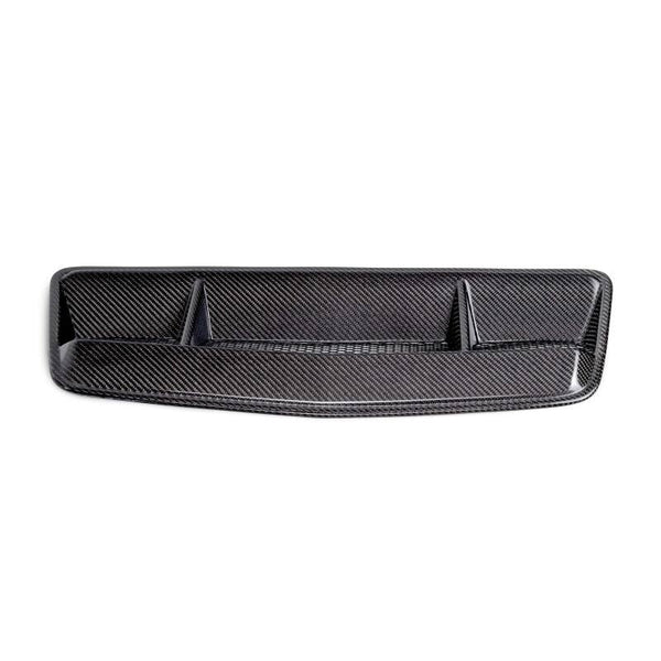 Anderson Composites 2024+ Ford Mustang Type SA Carbon Fiber Hood Vent - AC-HV24FDMU-V5 by Anderson Composites - front view