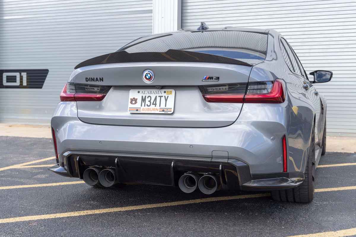 Dinan - Rear Diffuser Surround - 2021-2026 BMW M3/M4 - D980-0049