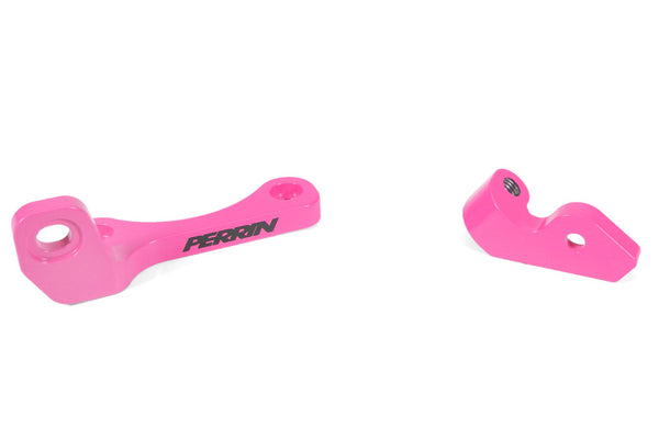 Perrin 2022+ Subaru WRX/19-23 Ascent/Legacy/Outback Top Mount Intercooler Bracket - Hyper Pink - PSP-ITR-331HP by Perrin Perf