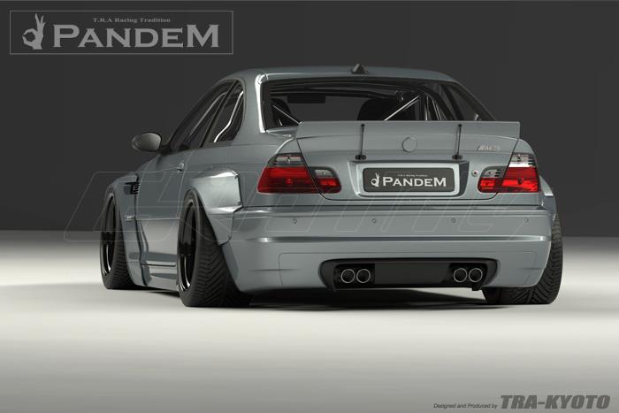 GReddy 99-06 BMW E46 Coupe Pandem Wide Body Rear Fenders (SPECIAL ORDER) - 17090224