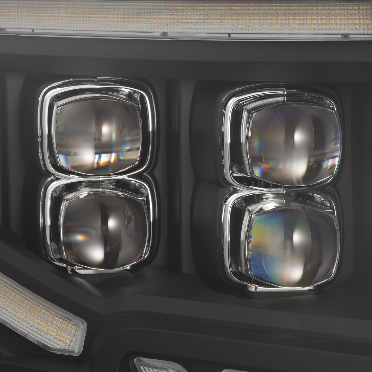 AlphaRex 09-14 Ford F150 NOVA-Series LED Prj. Headlights Black w/Activ Light & SeqSig /SB DBL - 880095 for 2009-2014 Ford F 1