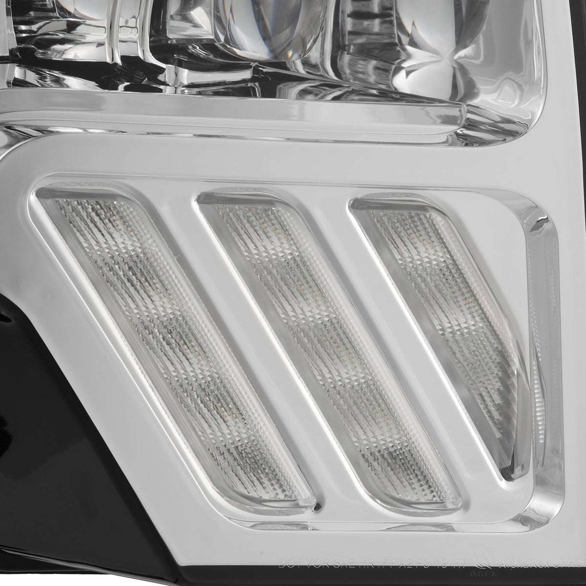 AlphaRex 09-14 Ford F150 NOVA-Series LED Prj. Headlights Chrome w/Activ Light & SeqSig /SB DBL - 880094 for 2009-2014 Ford F 