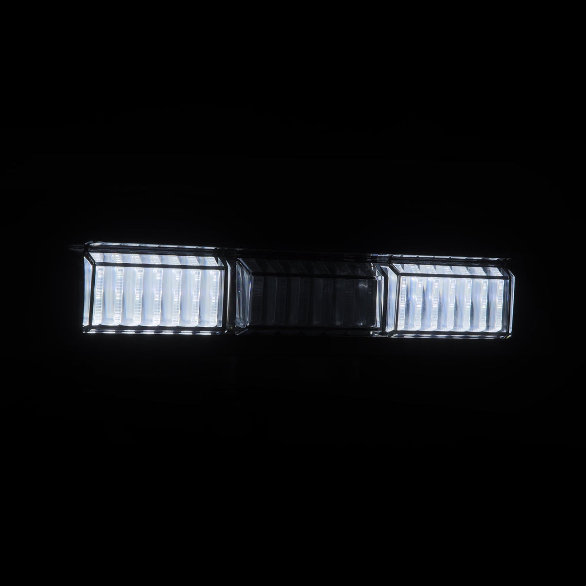 AlphaRex 09-18 Dodge Ram LED 3rd Brake Light - Alpha-Black - 220082 for 2009-2010 Dodge Ram 1500 - installed view