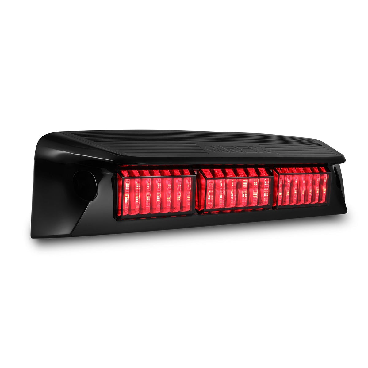 AlphaRex 09-18 Dodge Ram LED 3rd Brake Light - Alpha-Black - 220082 for 2009-2010 Dodge Ram 1500 - side view