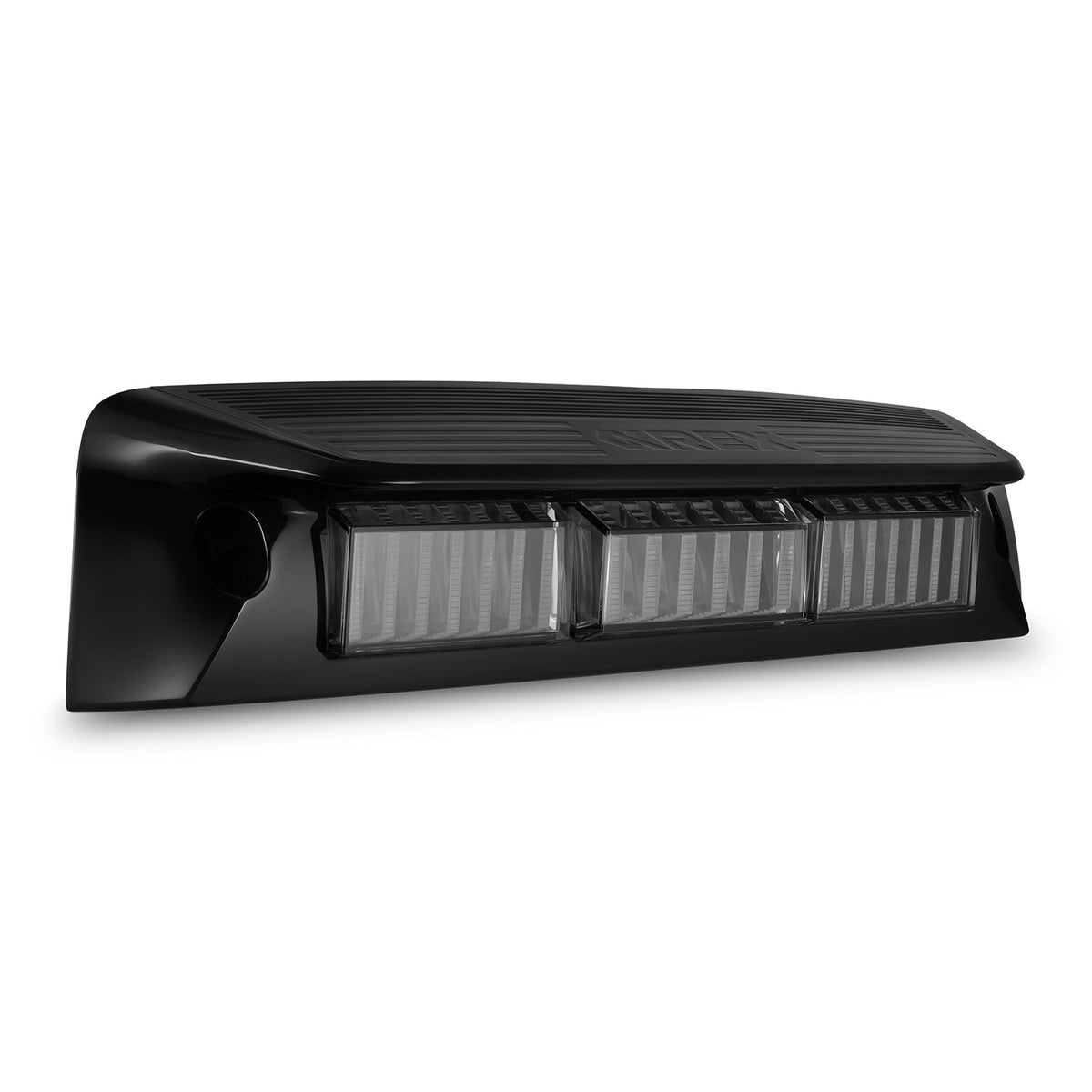 AlphaRex 09-18 Dodge Ram NOVA-Series 3rd Brake Light - Black - 220083 for 2009-2010 Dodge Ram 1500 - side view