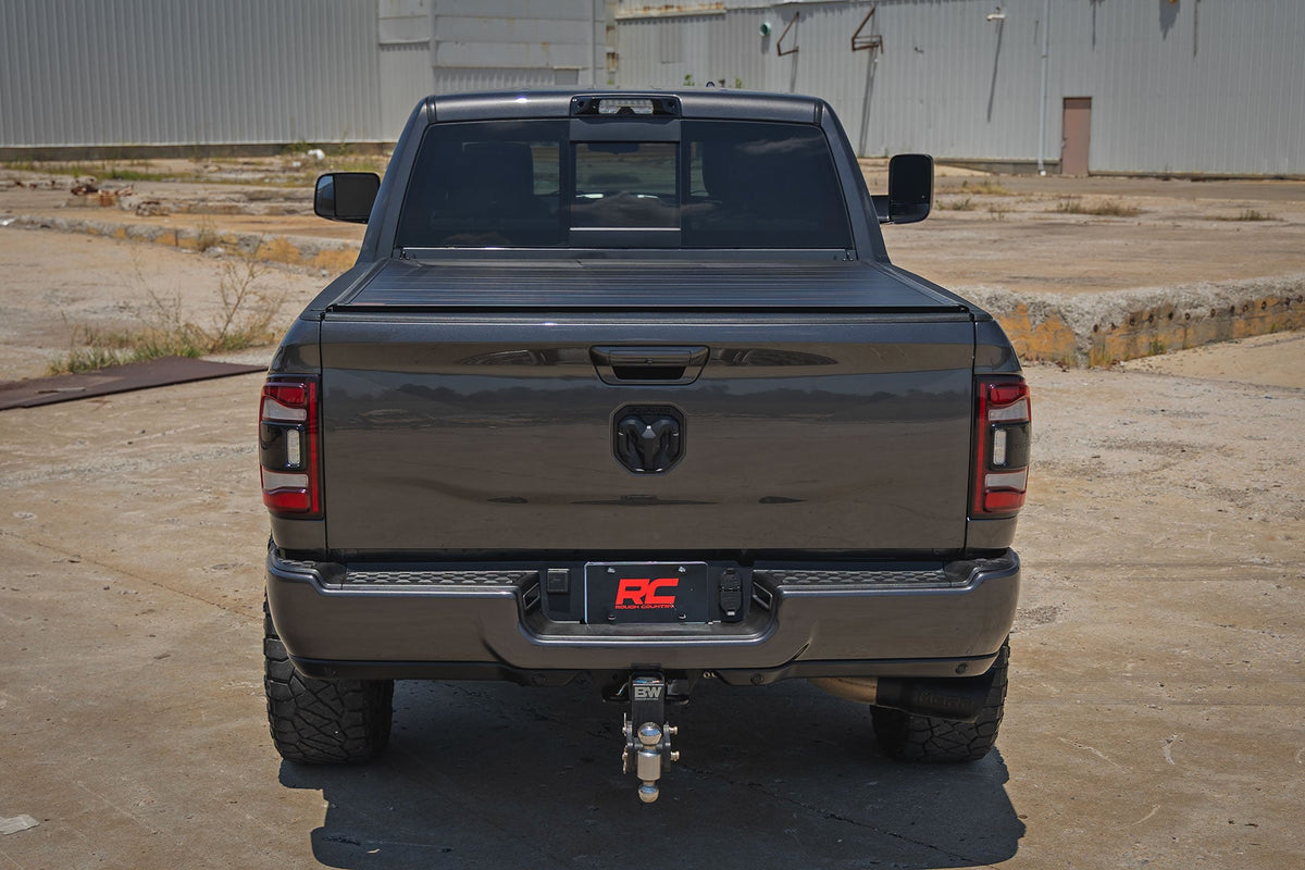 Rough Country - Hard Roll Up Bed Cover - 6'4" Bed - Ram 1500 (10-18)/2500 (10-25) - 50309650 by Rough Country - installed vie