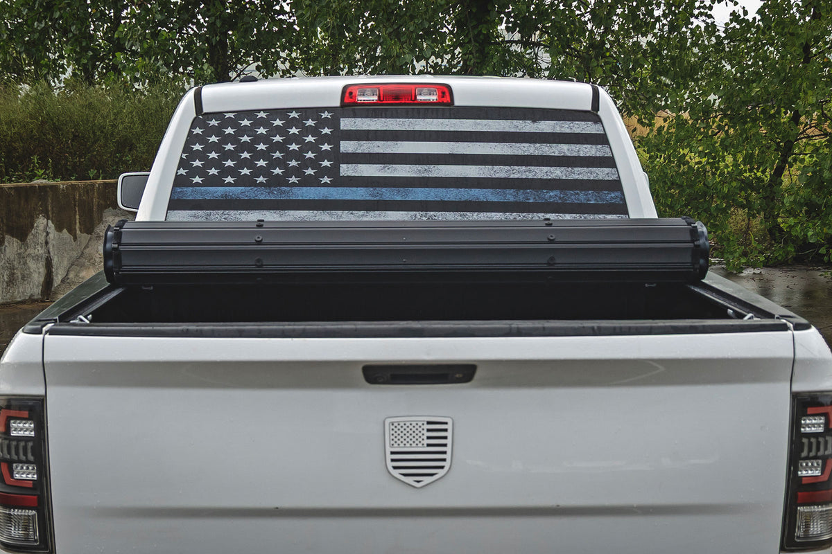 Rough Country - Hard Roll Up Bed Cover - 5'7" Bed - Ram 1500 (10-18)/2500 (10-25) - 50319550 by Rough Country - alternate vie