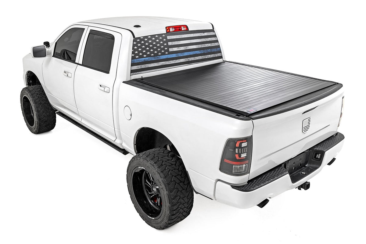Rough Country - Hard Roll Up Bed Cover - 5'7" Bed - Ram 1500 (10-18)/2500 (10-25) - 50319550 by Rough Country - detail view
